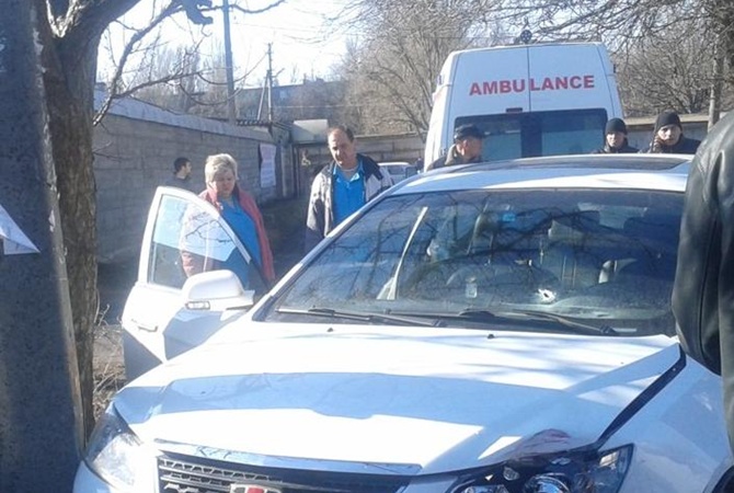 В Никополе расстреляли машину с лидером чеченской группировки из Запорожья
