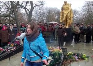 В Запорожской области сельчане митинговали против мобилизации (Видео)