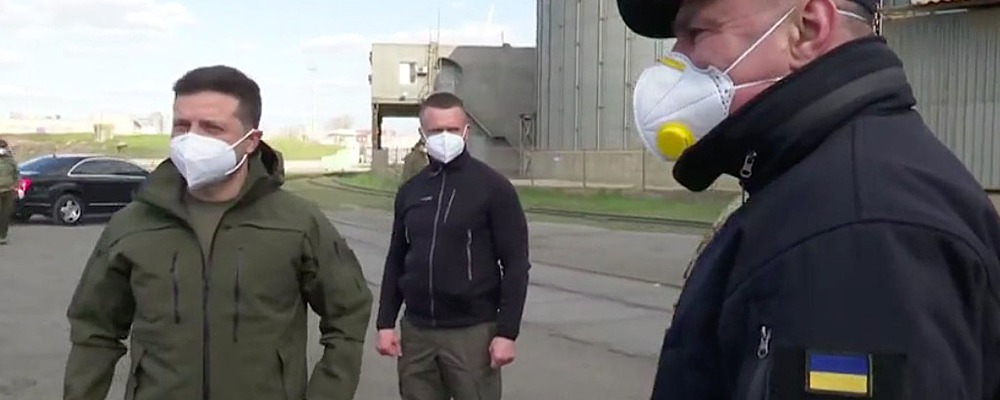 Зеленский посетил порт в Бердянске (Видео)