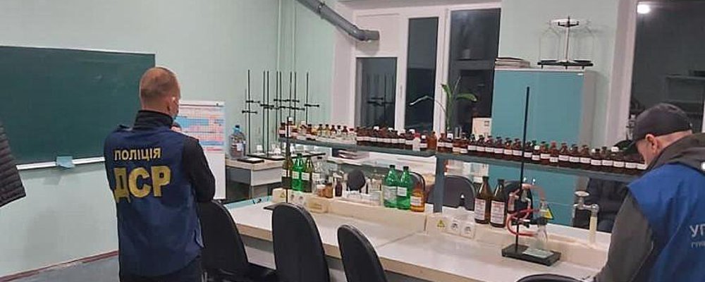 В запорожском медколледже работала нарколаборатория с миллионным оборотом