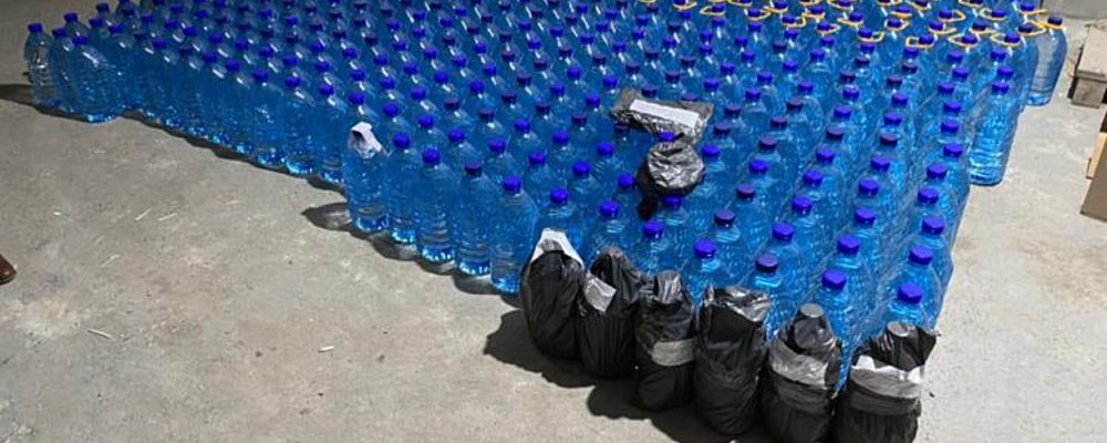 В Мелитополе конфисковали спирт неизвестного происхождения на сумму в 6 млн.